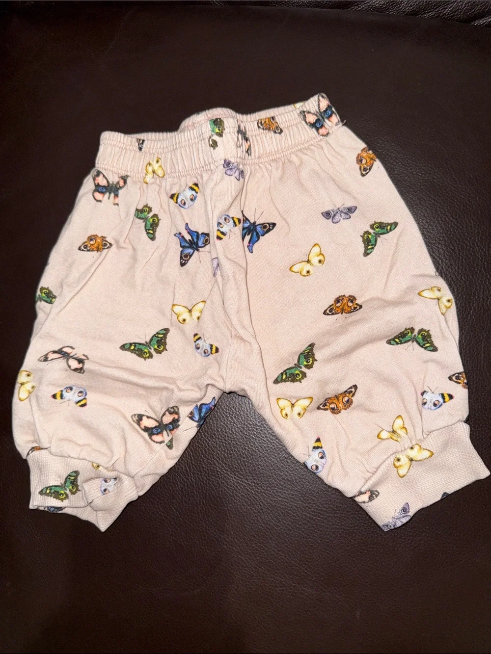Molo butterfly two piece baby girl set size 6-9 months